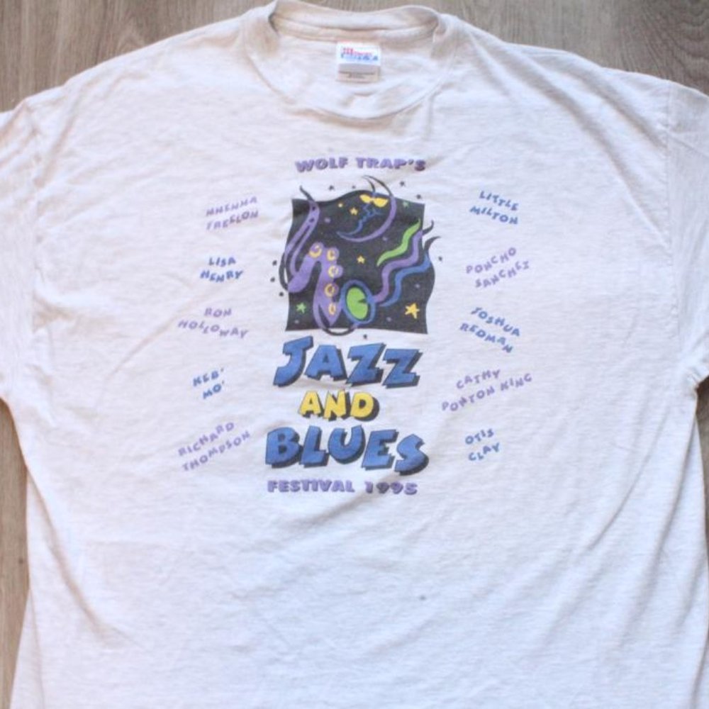 1995 Wolf Trap's Jazz and Blues Festival T-Shirt